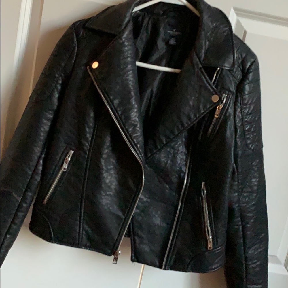 Leather jacket